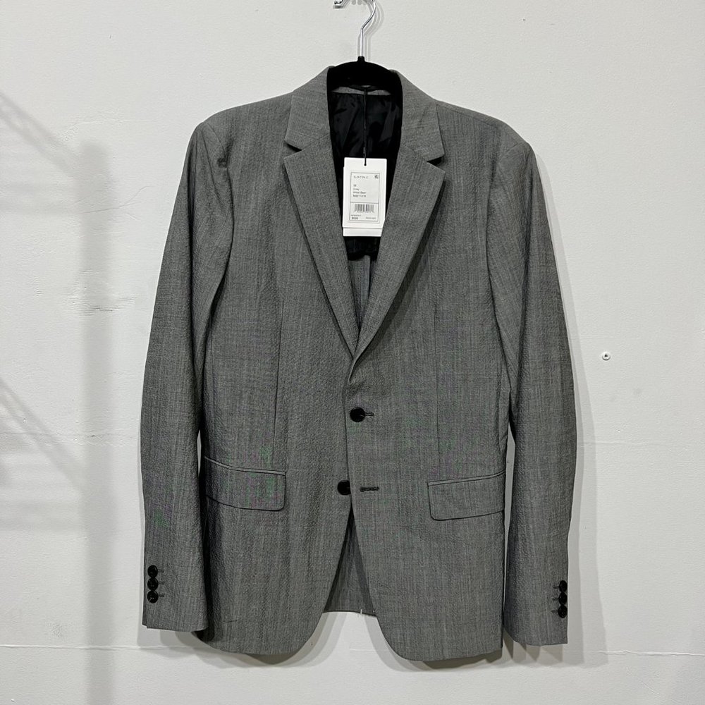 Theory Clinton O Blazer Gray